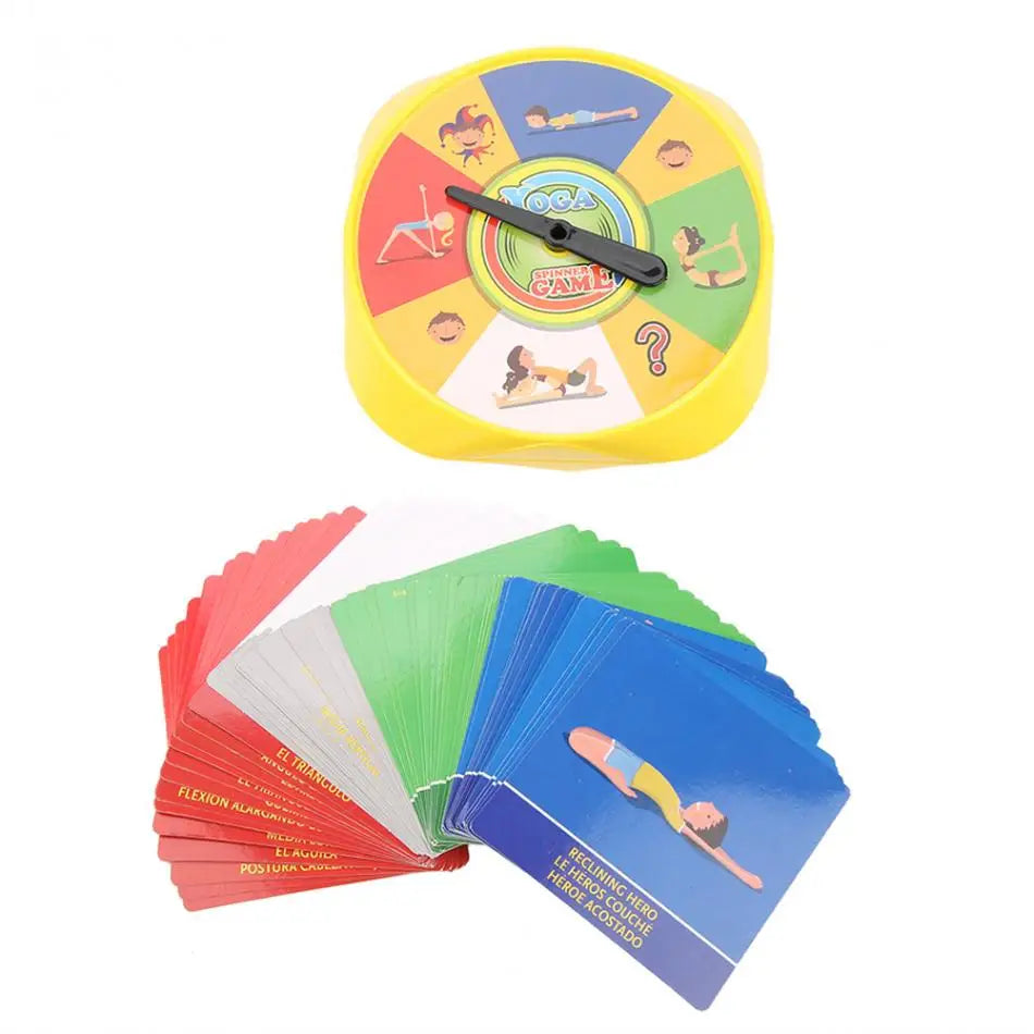 Yoga Pose Card Game — Flexibility & Balance Activity Cards for Kids, Adults & Family Fun
