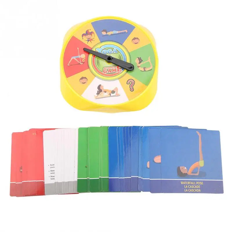 Yoga Pose Card Game — Flexibility & Balance Activity Cards for Kids, Adults & Family Fun