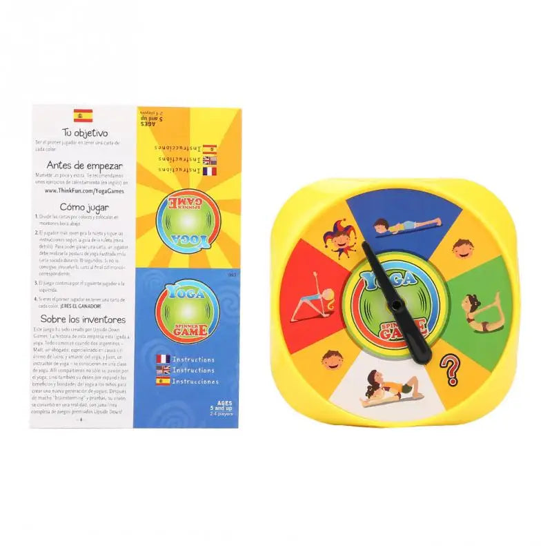Yoga Pose Card Game — Flexibility & Balance Activity Cards for Kids, Adults & Family Fun