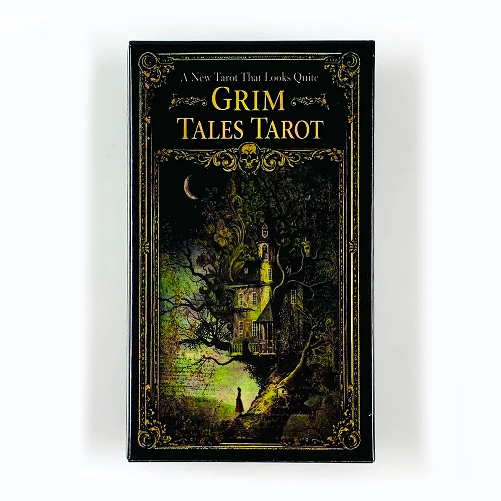 Grim Tales Tarot Deck | 78 Gothic Inspired Cards with Guidebook