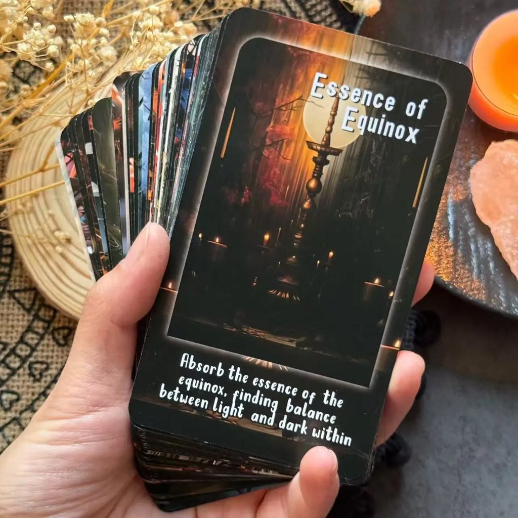 Elemental Energies Tarot Deck — 78 Card Element-Inspired Tarot Cards with Guidebook for Intuition, Reflection & Personal Growth
