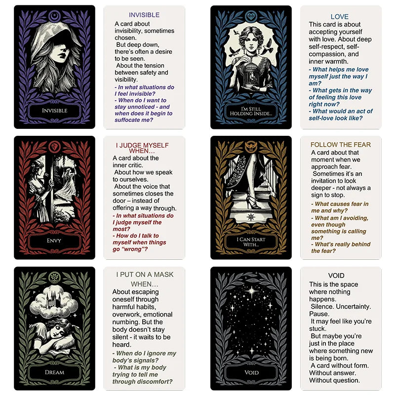 SHE IS Oracle Deck | Feminine Empowerment Cards for Intuition & Self-Discovery