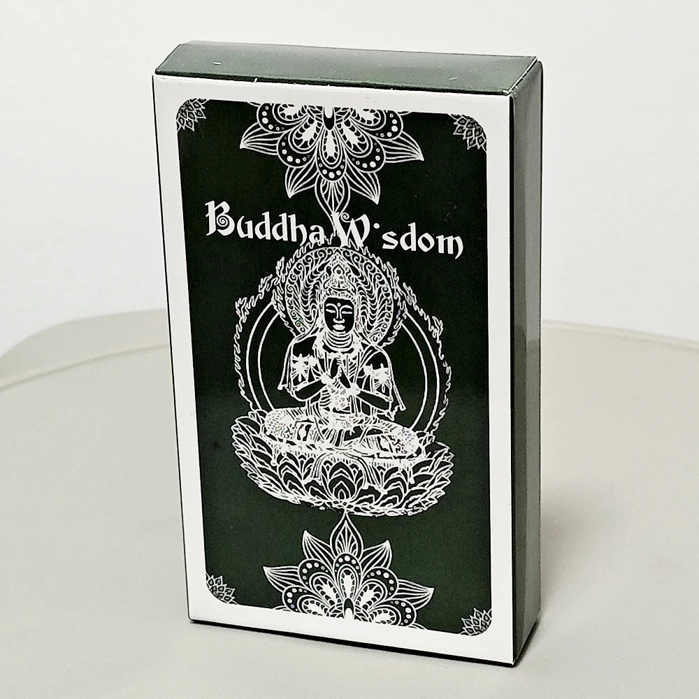 Buddha Wisdom Oracle Deck — 54 Spiritual Cards for Divine Guidance, Reflection & Inspiration