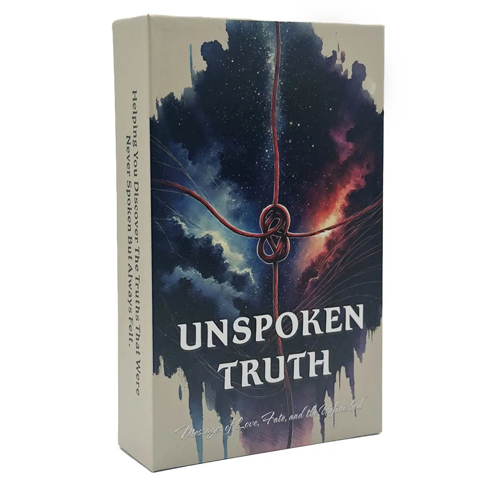 Unspoken Truth Oracle Deck – 54 Insight Cards for Intuition & Self-Discovery