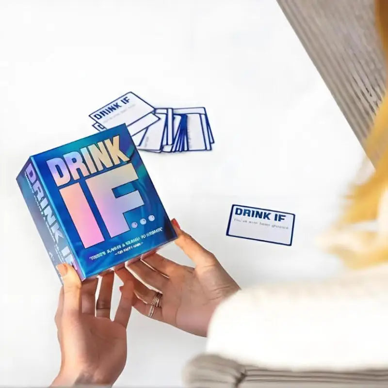 Drink IF... Adult Drinking Game — Hilarious Party Cards for Spicy Questions, Dares & Game Nights