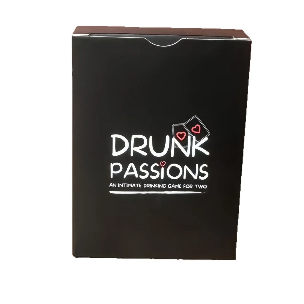 Drunk Passions Lovers Couples Drinking Game – Romantic Party Card