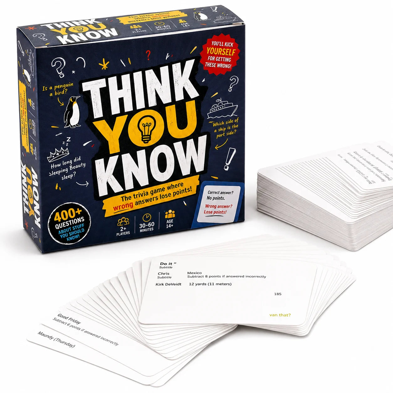 Funny Trivia Card Game – Everyday Knowledge Challenge