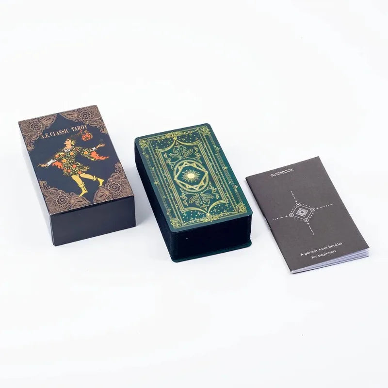 A.E. Classic Tarot Deck | 78 Illustrated Cards with Guidebook