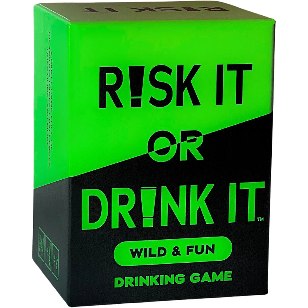 Risk It Or Drink It – Fun Adult Party Drinking Card Game
