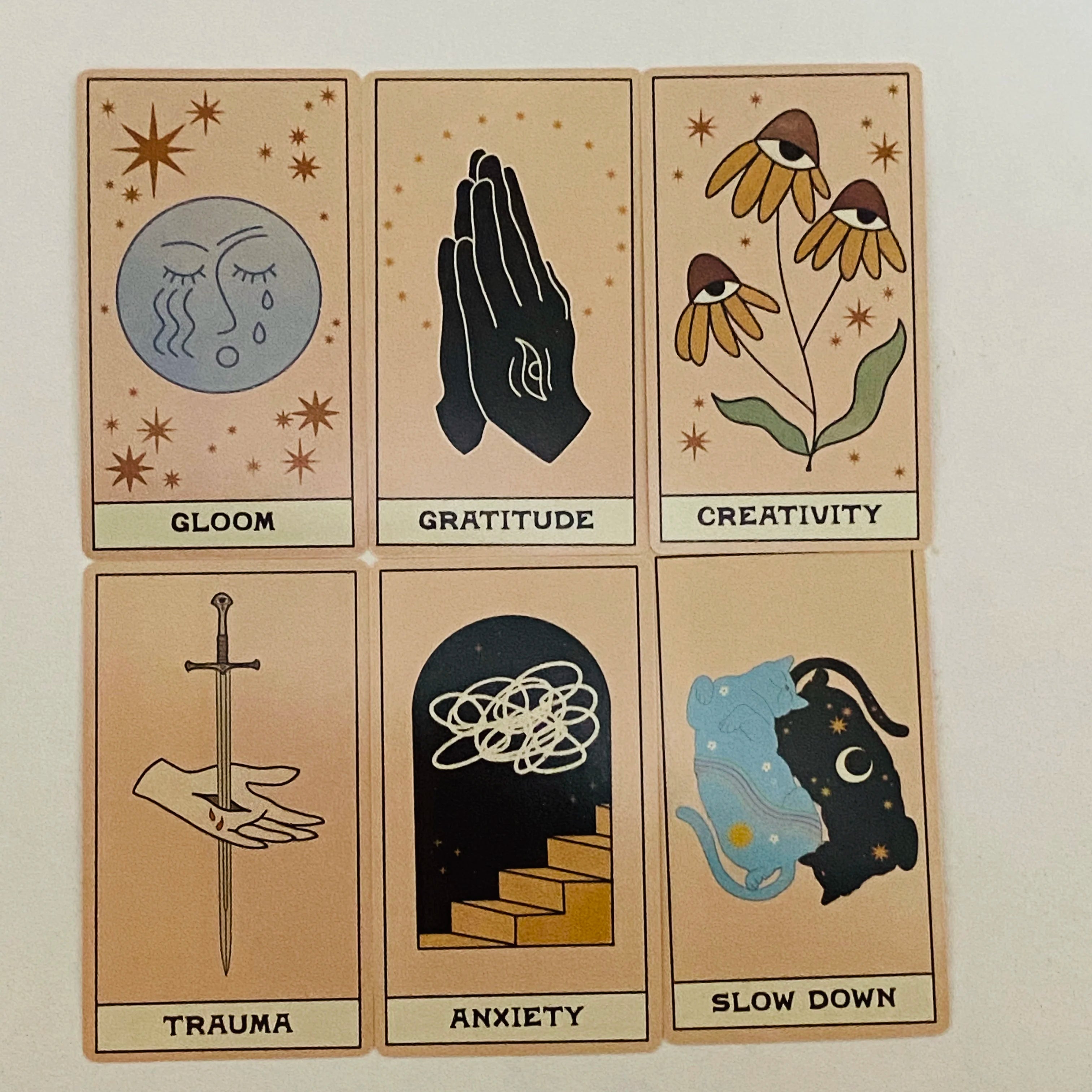 Your Feelings Are Valid Oracle Deck – 2nd Edition | 48 Mood & Emotion Cards for Self-Reflection