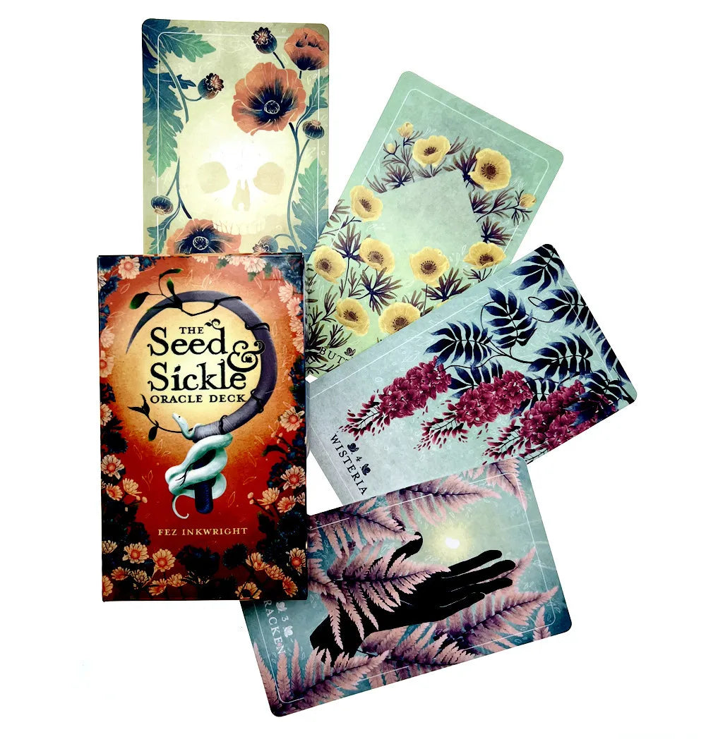 The Seed & Sickle Oracle Deck – 55 Card Spiritual Oracle Cards