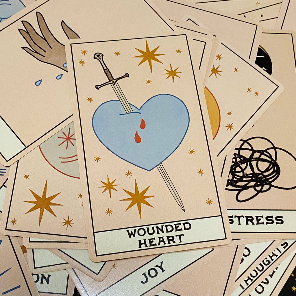 Your Feelings Are Valid Oracle Deck – 2nd Edition | 48 Mood & Emotion Cards for Self-Reflection