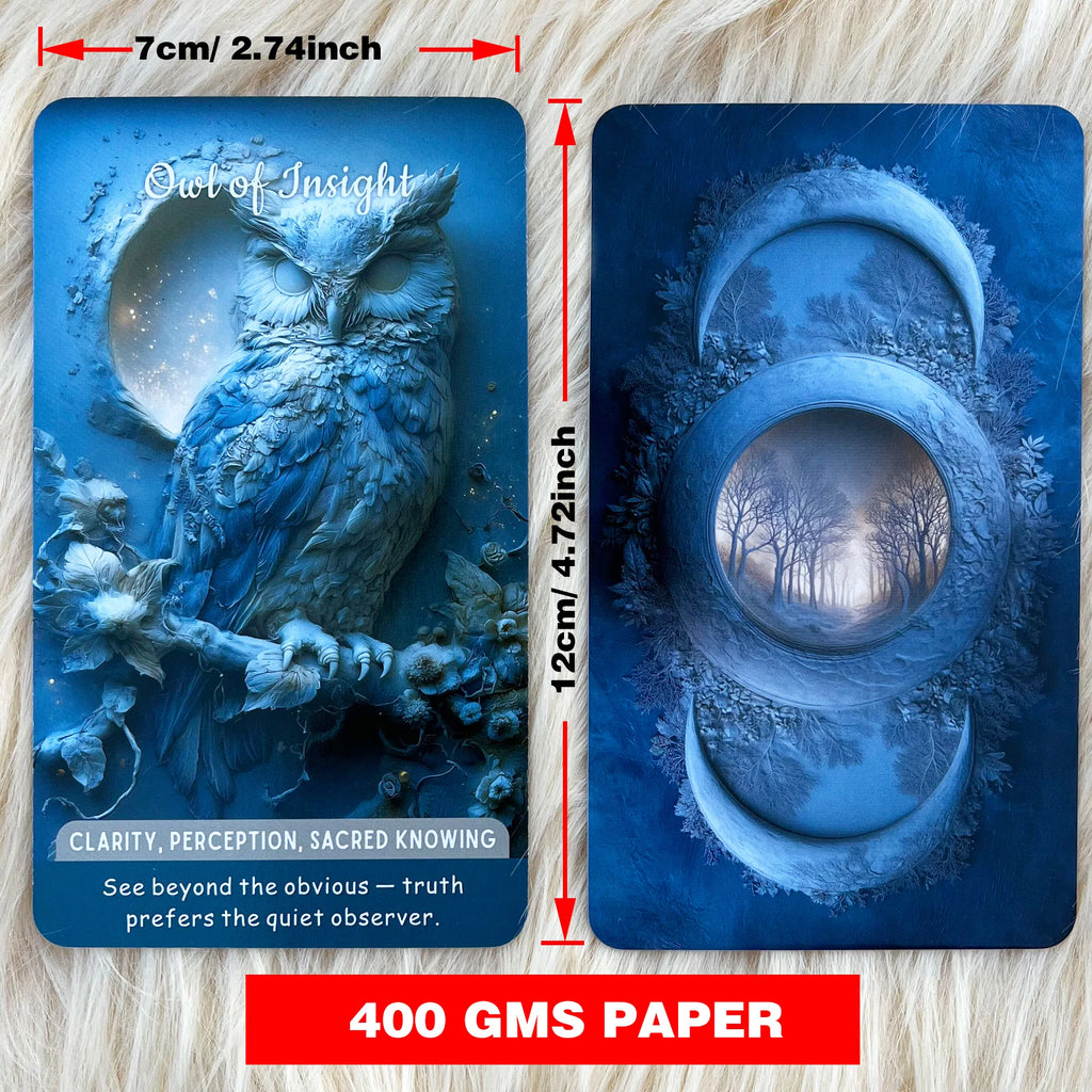 Moonlit Forest Oracle Deck — Daily Reflection, Self-Exploration & Inner Guidance