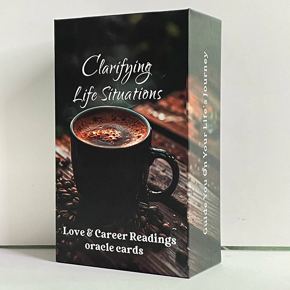 Clarifying Life Situations Oracle Deck — 80 Card Guidance Deck for Love, Career, Spiritual Growth & Personal Reflection