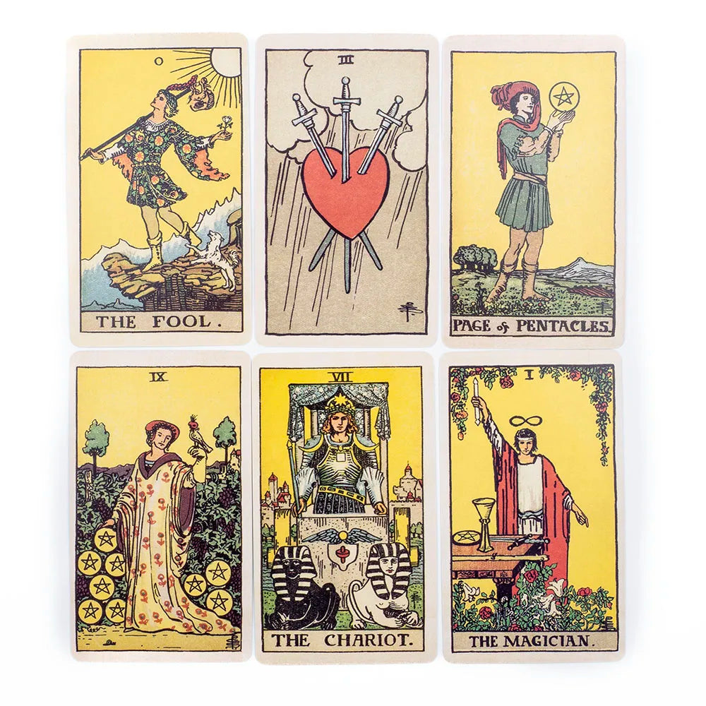 The Classic Tarot Deck | 78 Illustrated Cards with Guidebook for Beginners