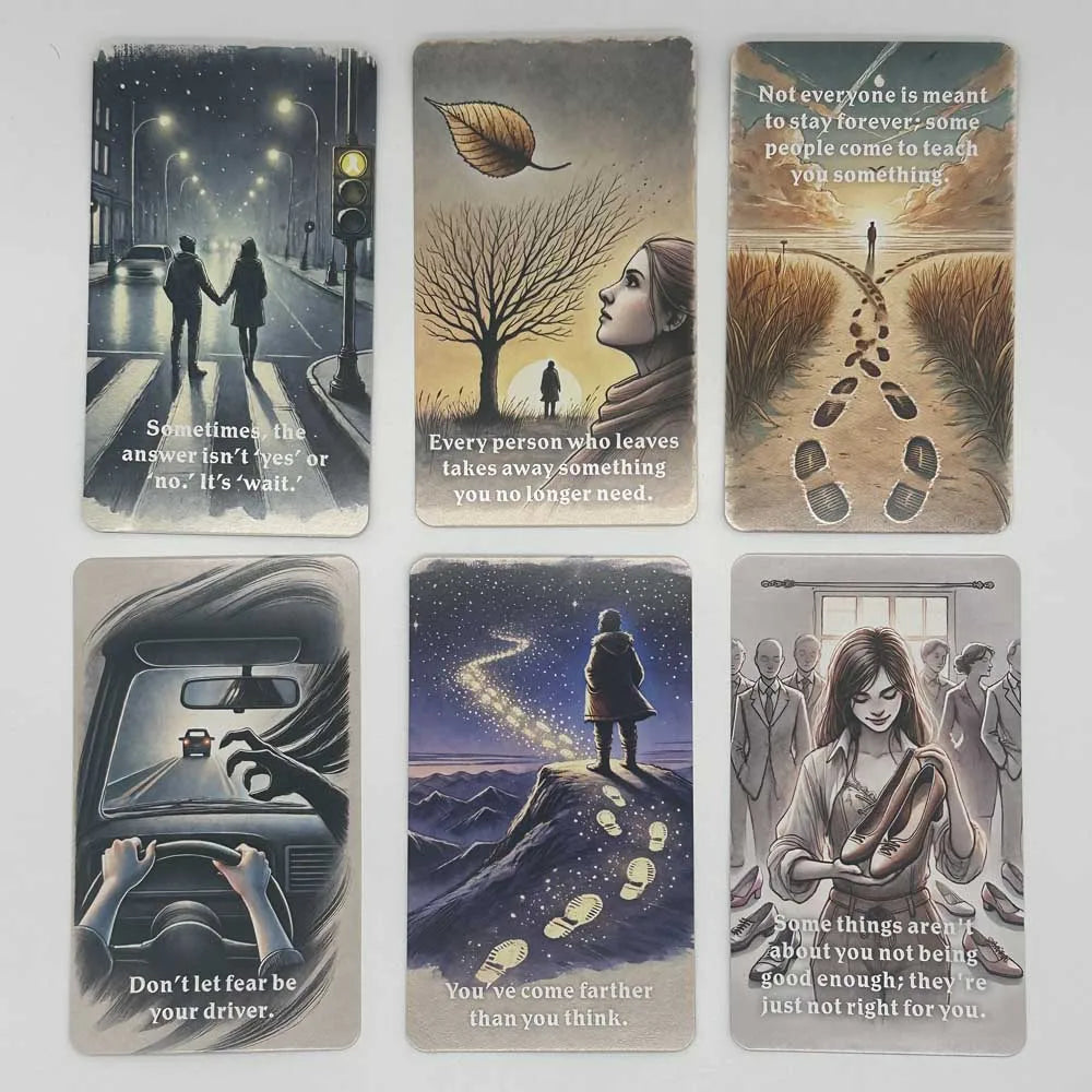 Unspoken Truth Oracle Deck – 54 Insight Cards for Intuition & Self-Discovery
