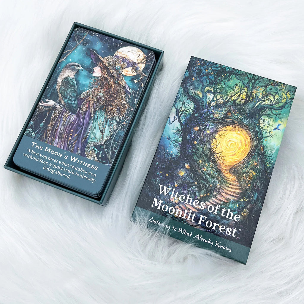 Witches of the Moonlit Forest Oracle Deck — 54 Card for Intuition, Reflection & Personal Discovery