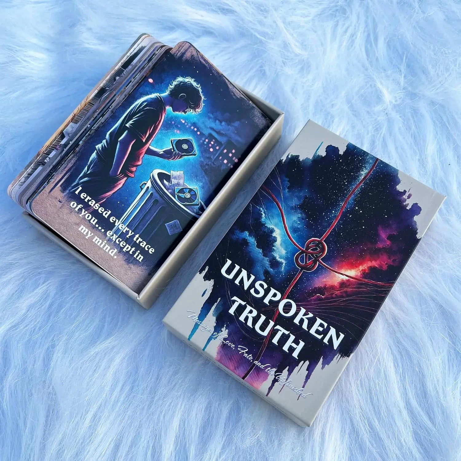Unspoken Truth Oracle Deck – 54 Insight Cards for Intuition & Self-Discovery