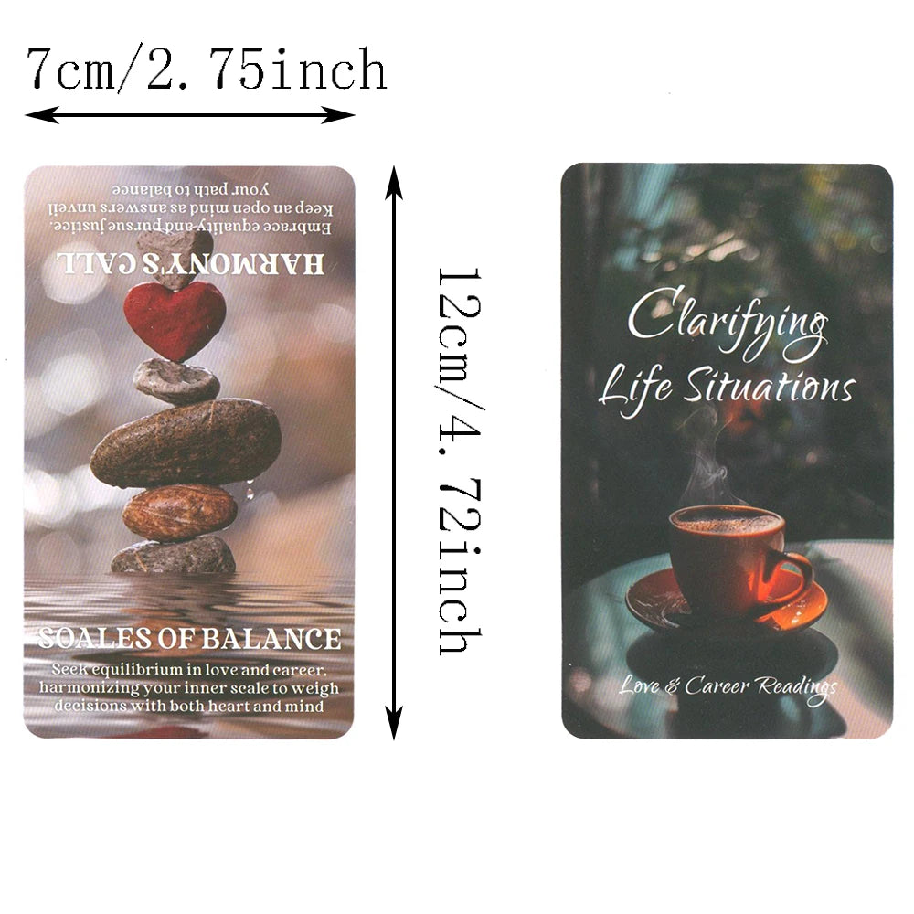 Clarifying Life Situations Oracle Deck — 80 Card Guidance Deck for Love, Career, Spiritual Growth & Personal Reflection