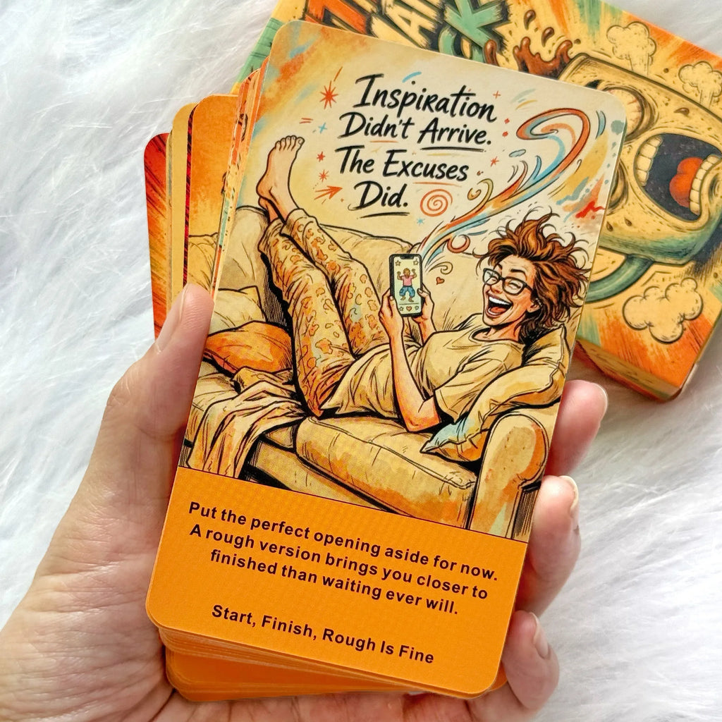 Anti-Affirmation Deck | 54 Honest Cards for Mindset, Reflection & Self-Discovery