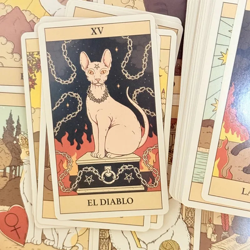 Cats Rule the Earth Tarot: 78-Card Deck and Guidebook for the Feline-Obsessed