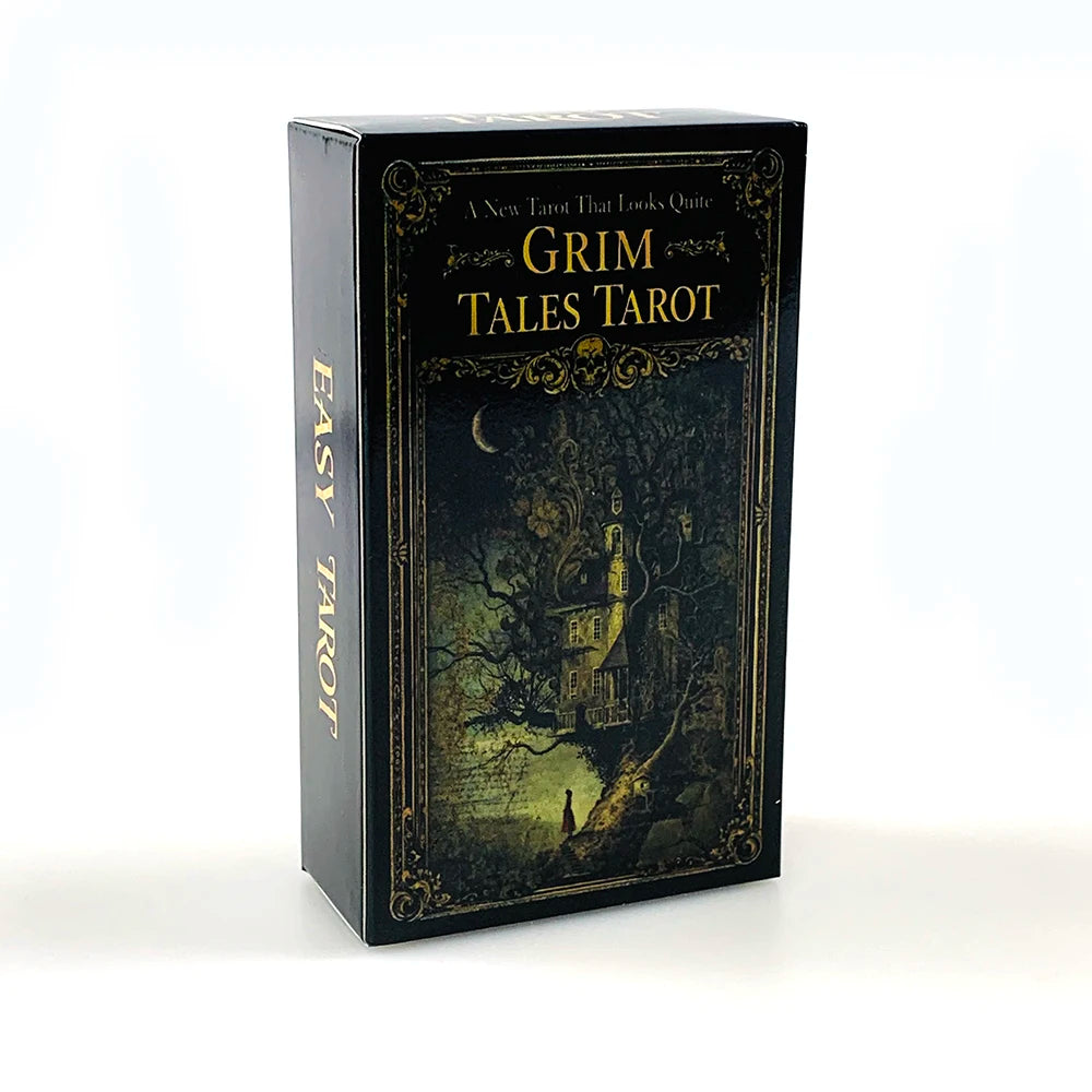 Grim Tales Tarot Deck | 78 Gothic Inspired Cards with Guidebook