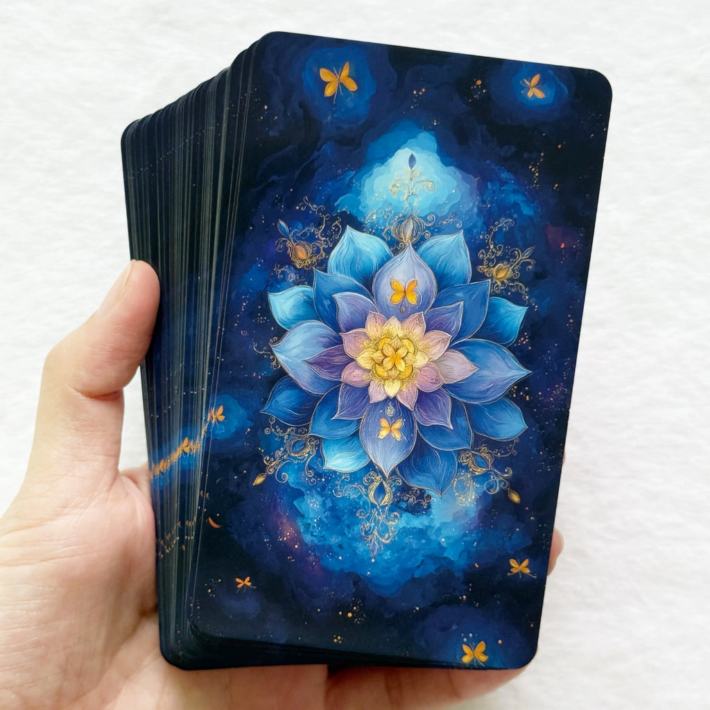 Celestial Tarot Deck — 78 Tarot Cards with Guidebook for Intuitive Readings & Spiritual Exploration