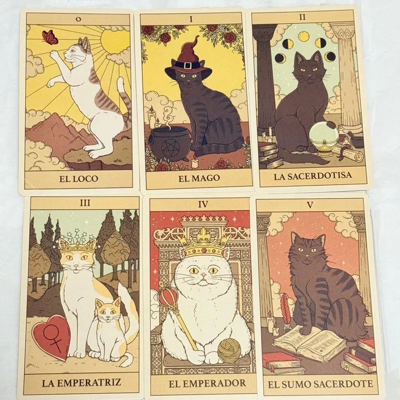 Cats Rule the Earth Tarot: 78-Card Deck and Guidebook for the Feline-Obsessed