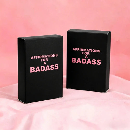 Affirmations for a Badass — Empowering Affirmation Cards for Confidence, Self-Love & Personal Growth