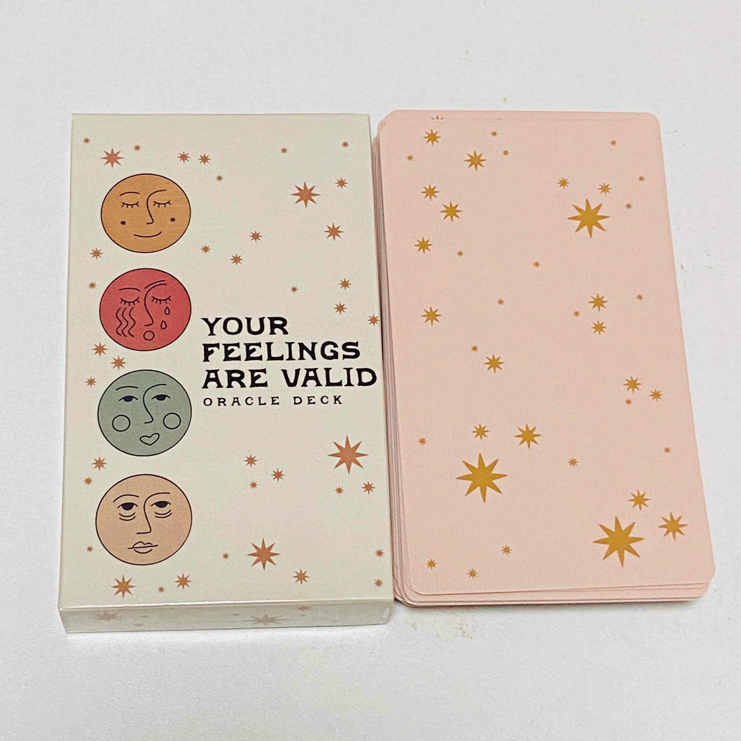 Your Feelings Are Valid Oracle Deck – 2nd Edition | 48 Mood & Emotion Cards for Self-Reflection