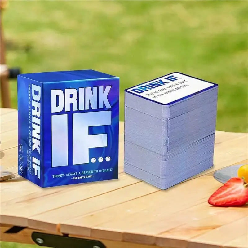 Drink IF... Adult Drinking Game — Hilarious Party Cards for Spicy Questions, Dares & Game Nights