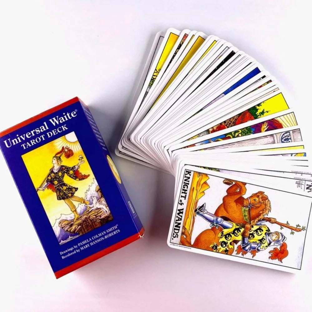 Universal Tarot Deck | Classic 78 Card Tarot Set for Beginners & Readings