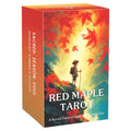 Red Maple Tarot Deck — 78 Card Illustrated Tarot Cards with Guidebook for Intuitive Readings, Reflection & Spiritual Exploration