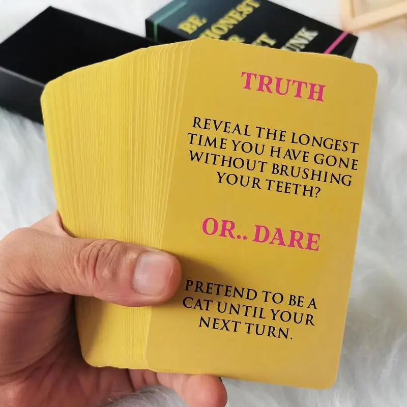 Be Honest or Get Drunk Adult Party Card Game