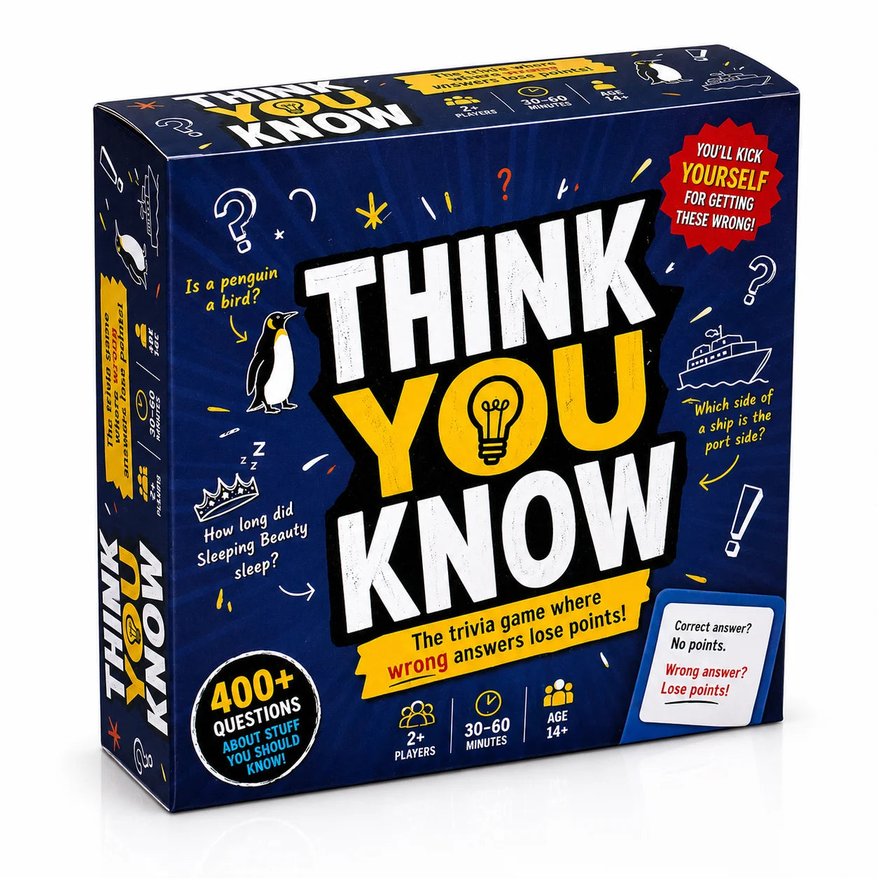 Funny Trivia Card Game – Everyday Knowledge Challenge