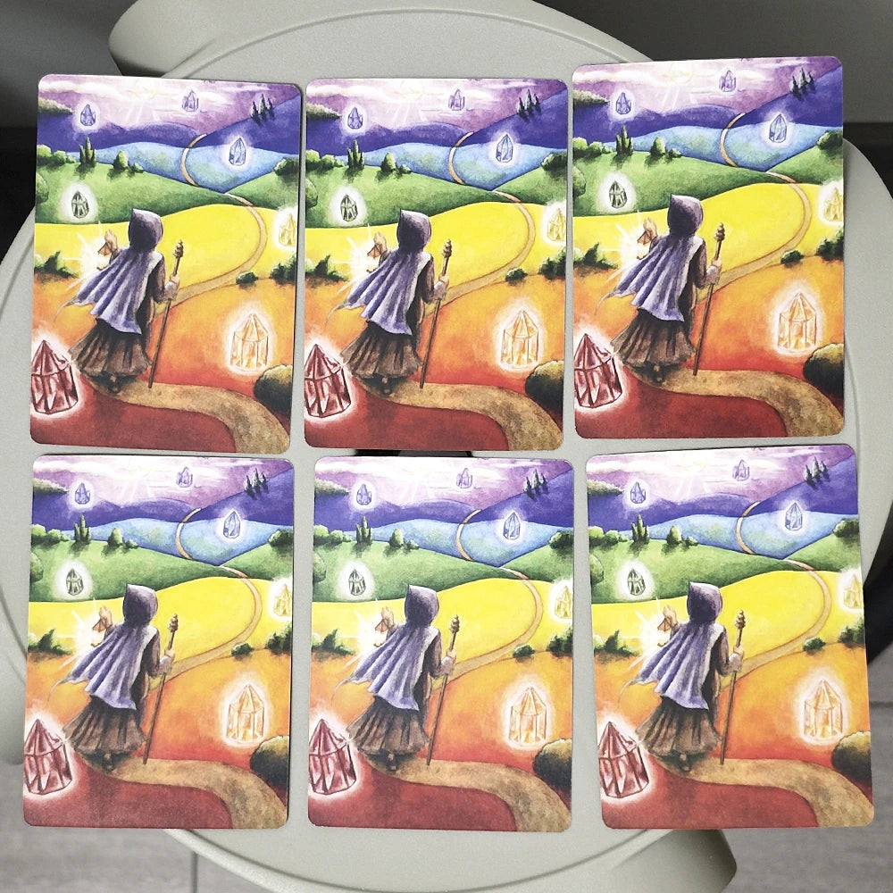 Chakra Wisdom Oracle Cards – 49-Card Spiritual Guidance Deck