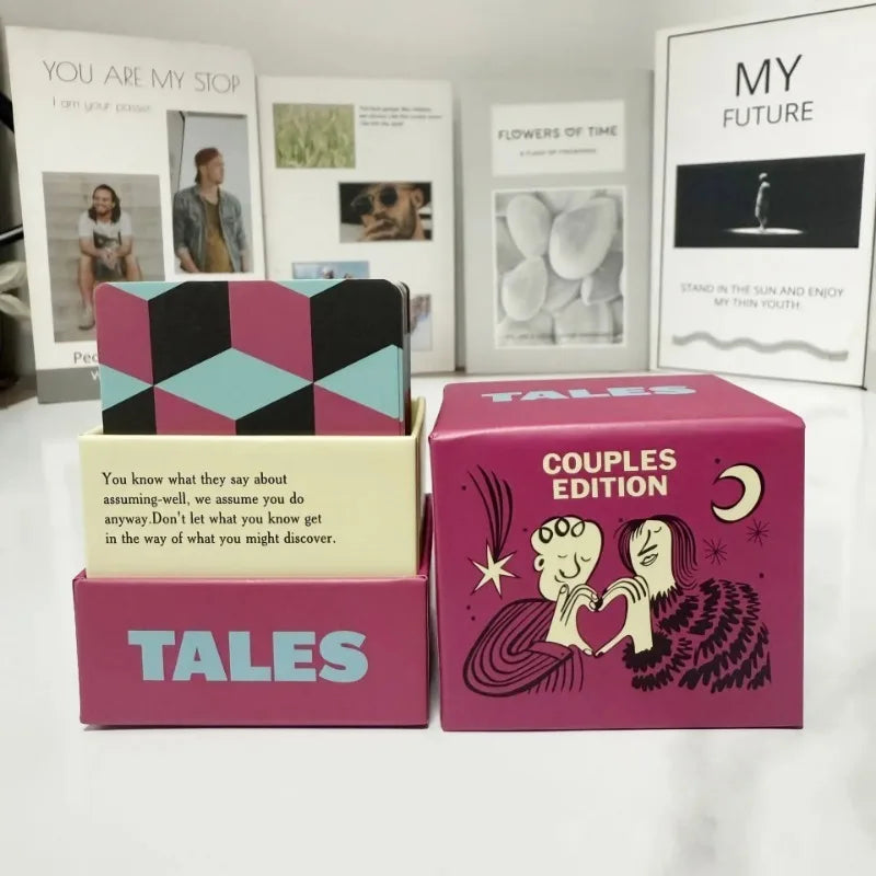 TALES Conversation Cards Bundle — Couples & Family Edition | 150 Conversation Starters for Meaningful Connections
