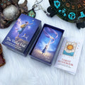 Violet Veil Tarot Deck — 78 Card Ethereal Cosmic Tarot Cards with Guidebook for Intuitive Reading & Spiritual Reflection
