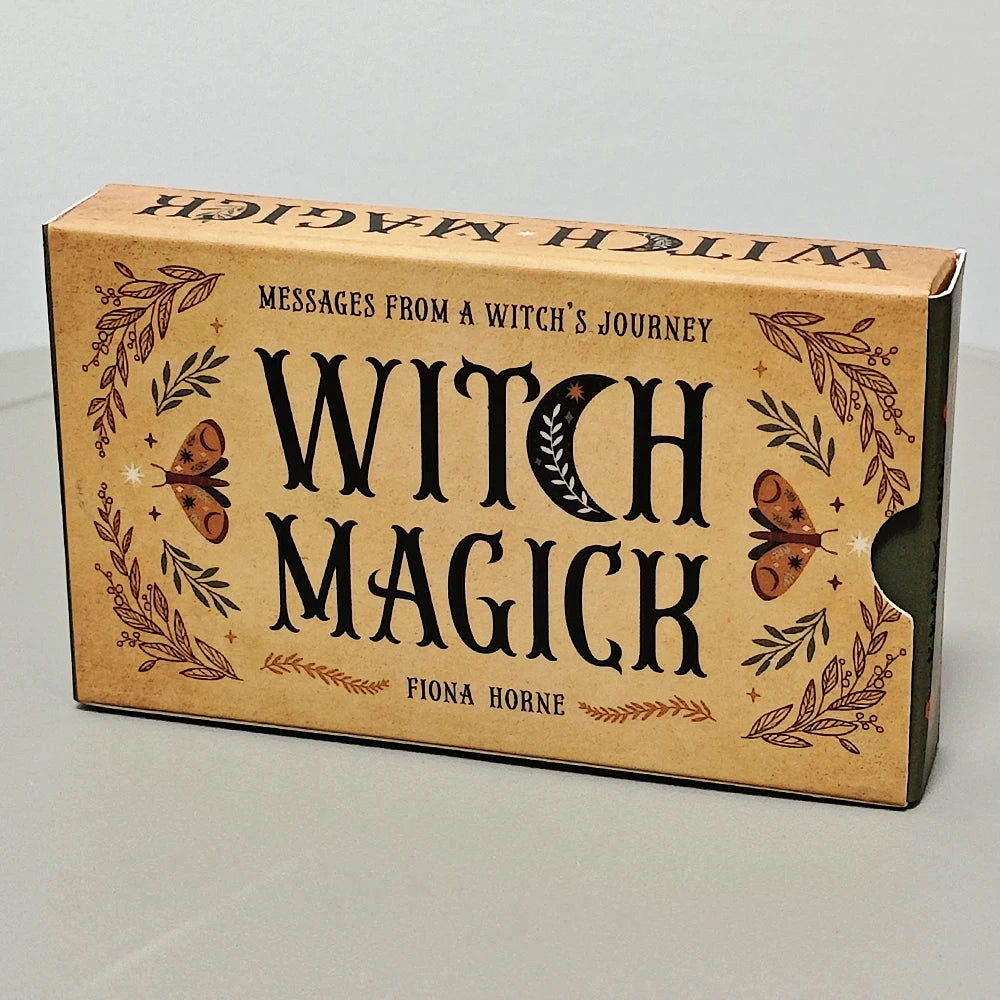 Witch Magick Oracle Deck — 40 Inspiration Cards with Empowering Messages for Intuition, Reflection & Personal Growth