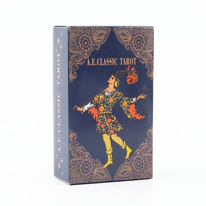 A.E. Classic Tarot Deck | 78 Illustrated Cards with Guidebook