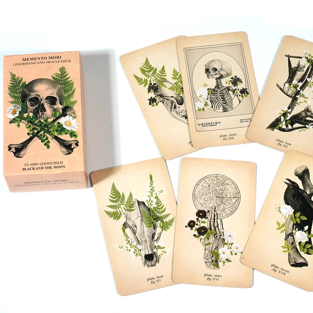 Memento Mori Lenormand & Oracle Deck – Spiritual Divination Cards