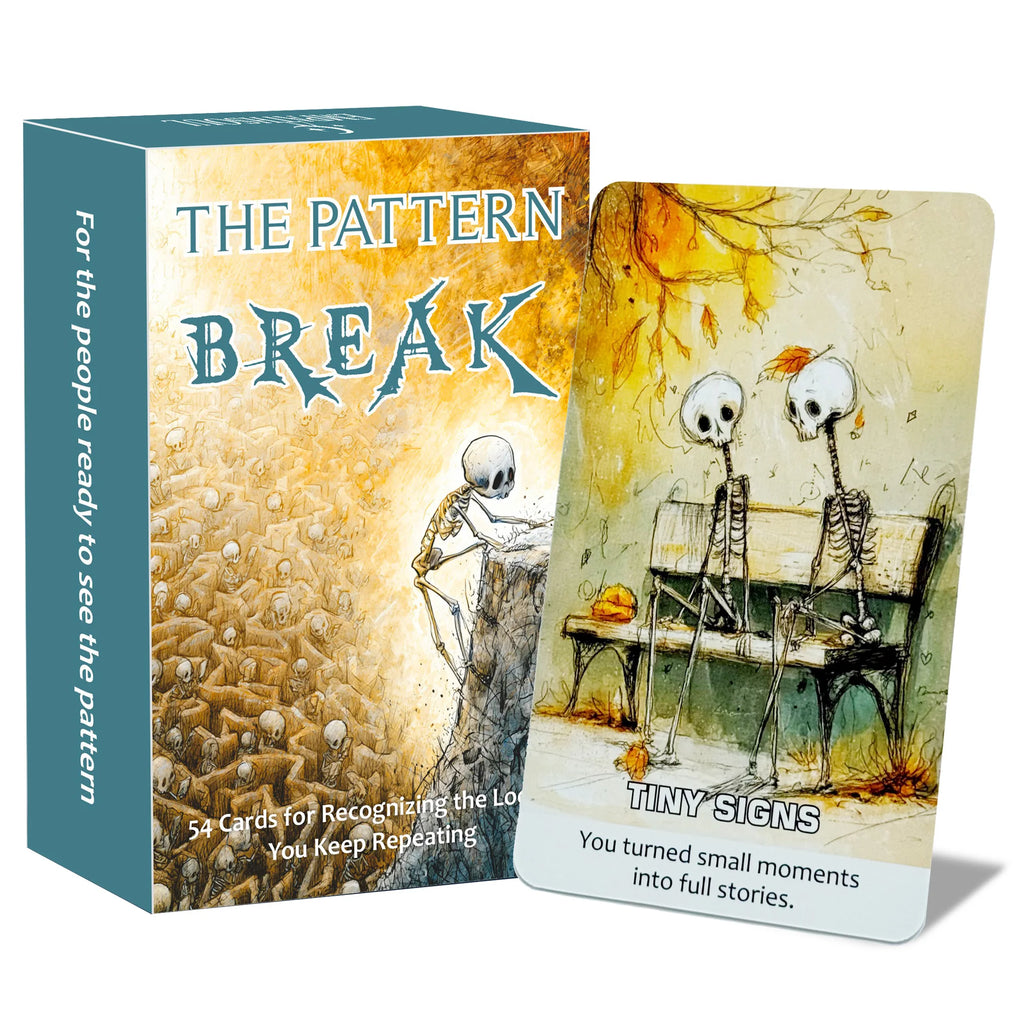 The Pattern Break Oracle Cards — 54 Card Guidance Deck for Daily Reflection, Intuition & Personal Growth
