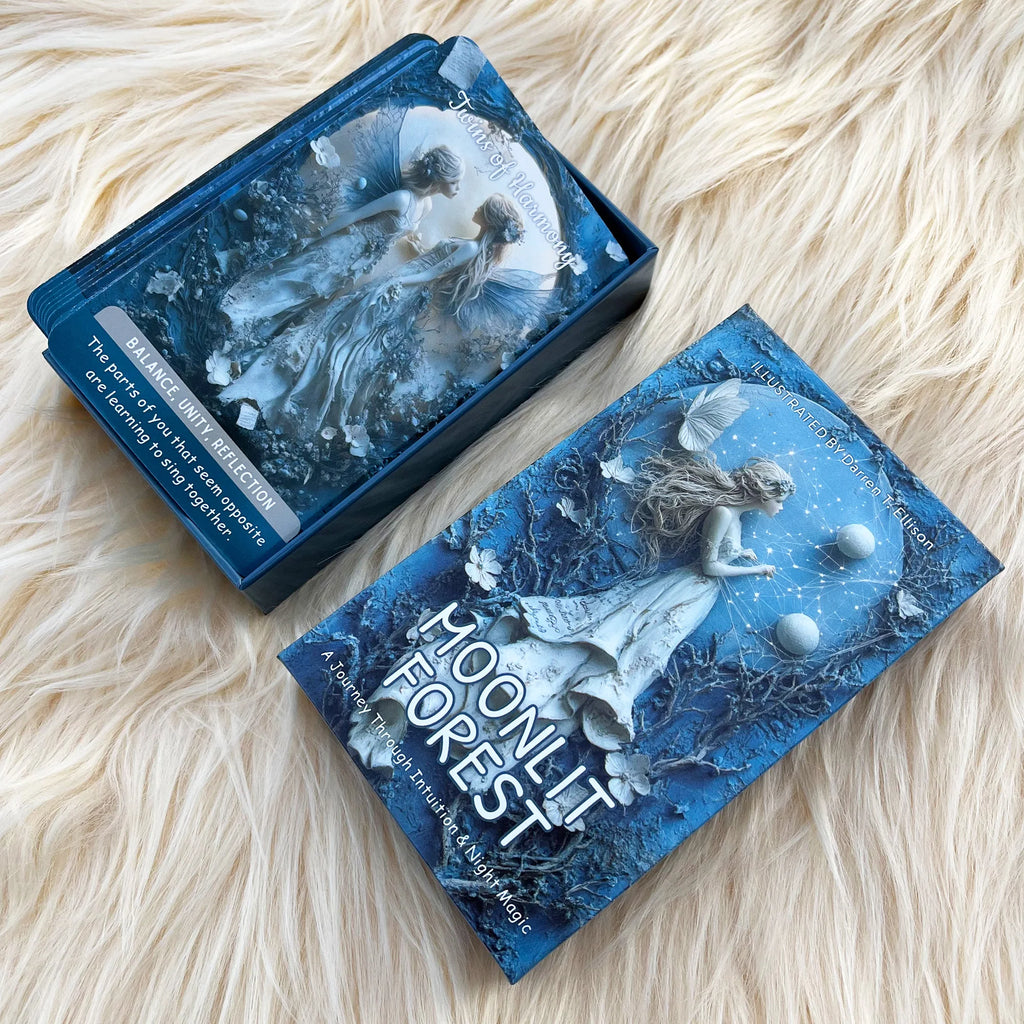 Moonlit Forest Oracle Deck — Daily Reflection, Self-Exploration & Inner Guidance
