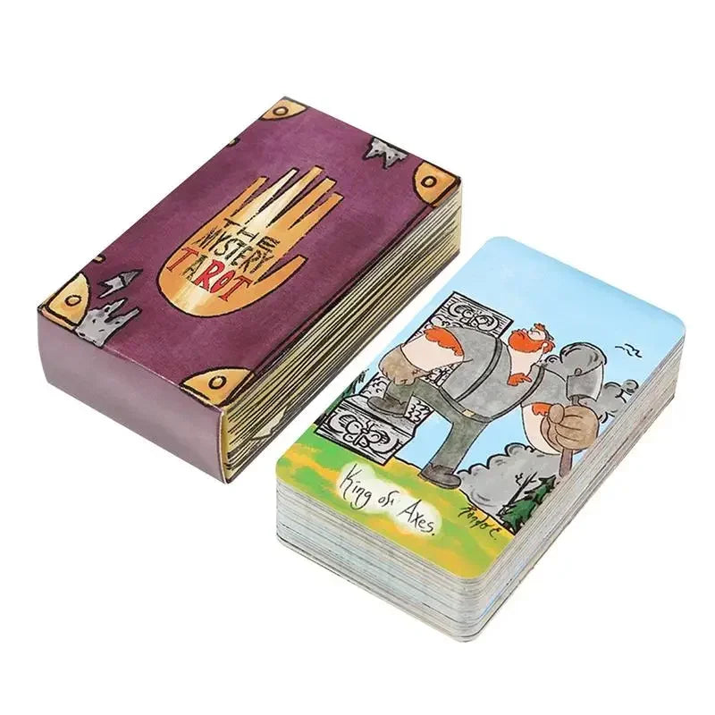 Mystery Tarot Deck | 78 Card Tarot Set for Intuition & Discovery