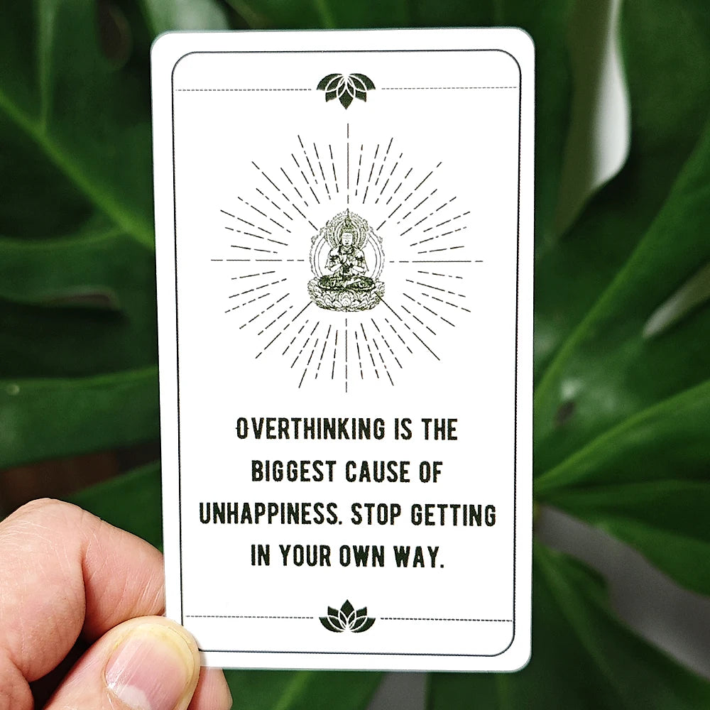 Buddha Wisdom Oracle Deck — 54 Spiritual Cards for Divine Guidance, Reflection & Inspiration