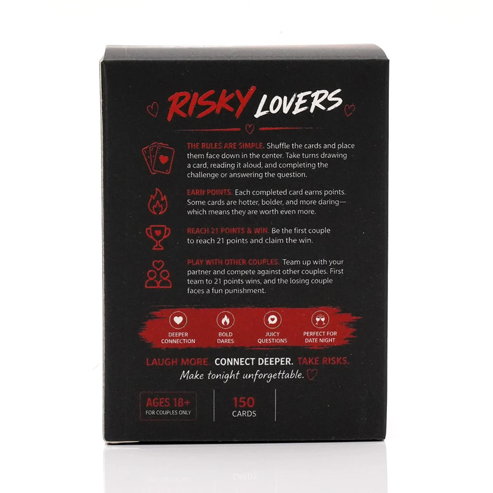 Couples Card Game | Questions, Challenges & Moments to Remember