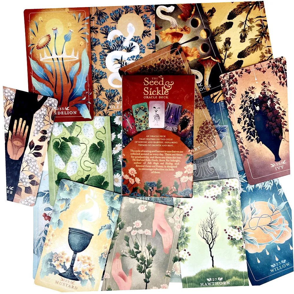 The Seed & Sickle Oracle Deck – 55 Card Spiritual Oracle Cards