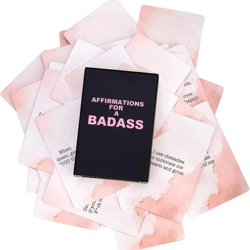 Affirmations for a Badass — Empowering Affirmation Cards for Confidence, Self-Love & Personal Growth
