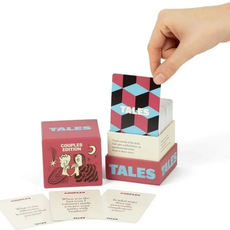 TALES Conversation Cards Bundle — Couples & Family Edition | 150 Conversation Starters for Meaningful Connections