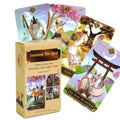 Seasonal Fox Tarot Deck | Beginner-Friendly Oracle Cards with Guide to Meanings